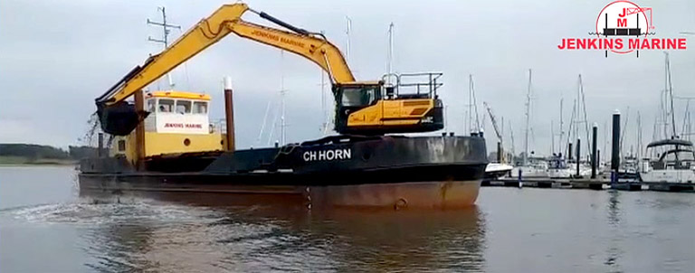 Grab Hopper CH Horn dredging with excavator