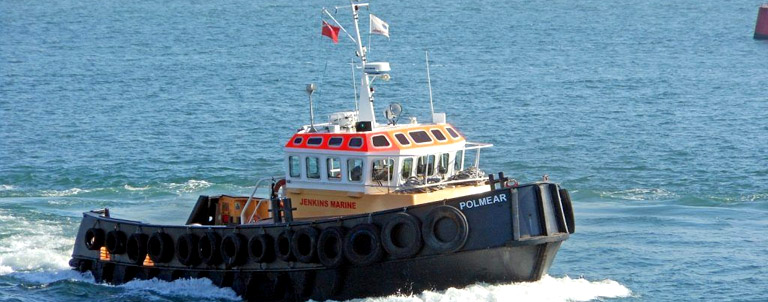 tugboat Polmear in Poole harbour
