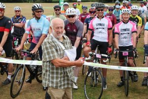 macmillan bike ride 2025- start