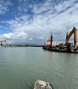 Doreen Dorward at Newhaven Marina