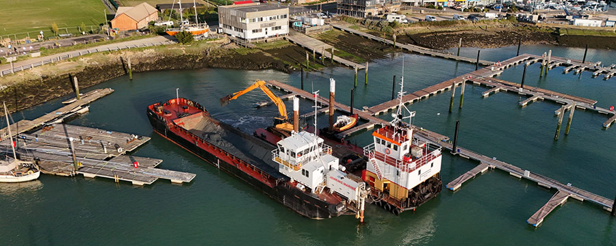 Dredging Newhaven Marina 2026
