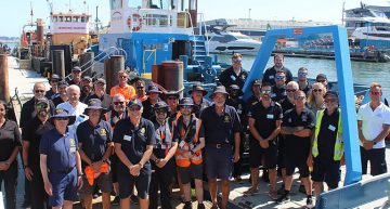 Utility vessel Stour at Poole workboat day