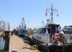 Workboats ready for Poole workboat day